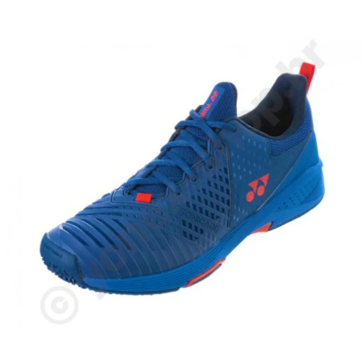 POWER CUSHION SONICAGE 3 CLAY COURT - Navy/Red (MEN)