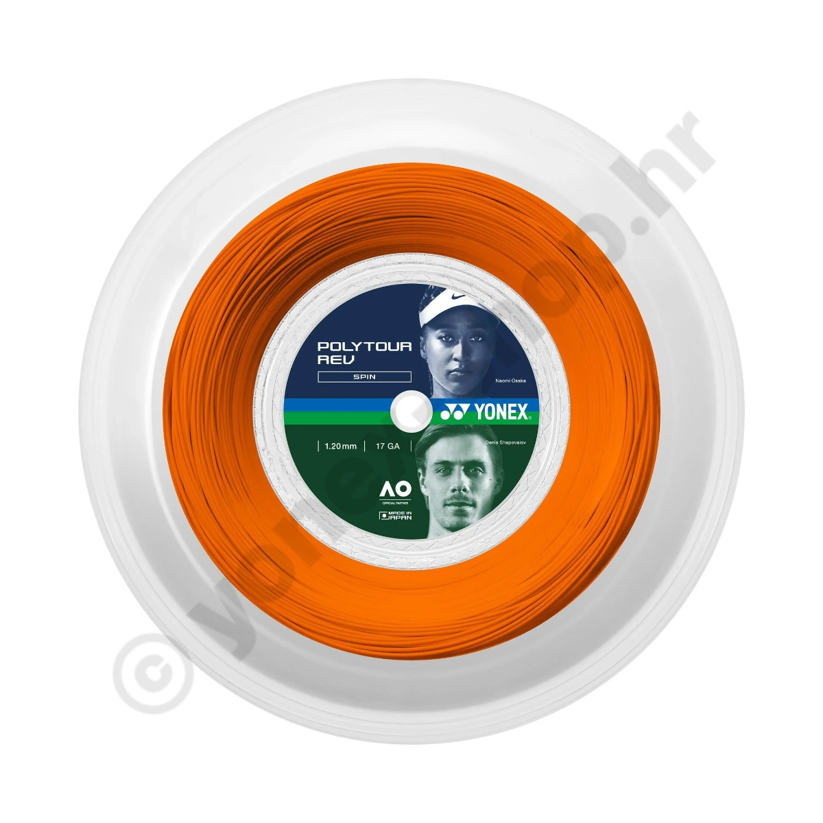 PolyTour REV 120 - Bright Orange (200m Coil) 